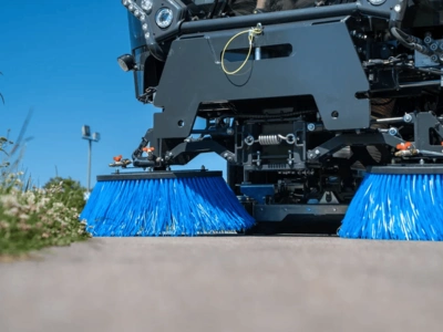 Подметальная машина eCleango 550 | Система с 3 щетками